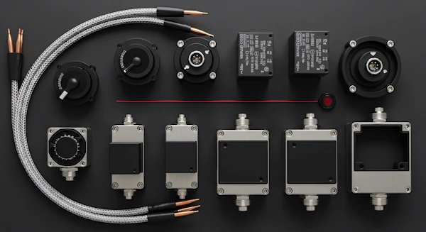 Electronic Components Display