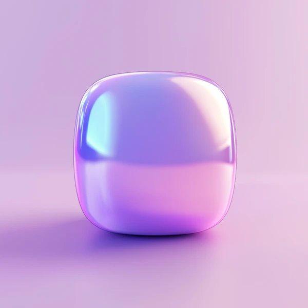 Futuristic Iridescent Pod
