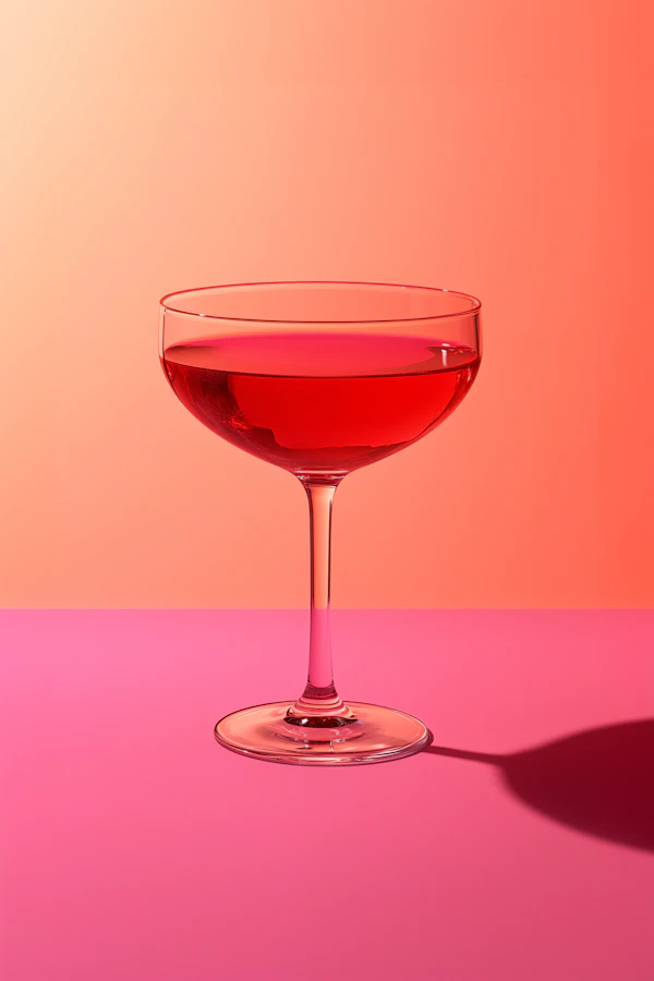 Elegant Red Cocktail