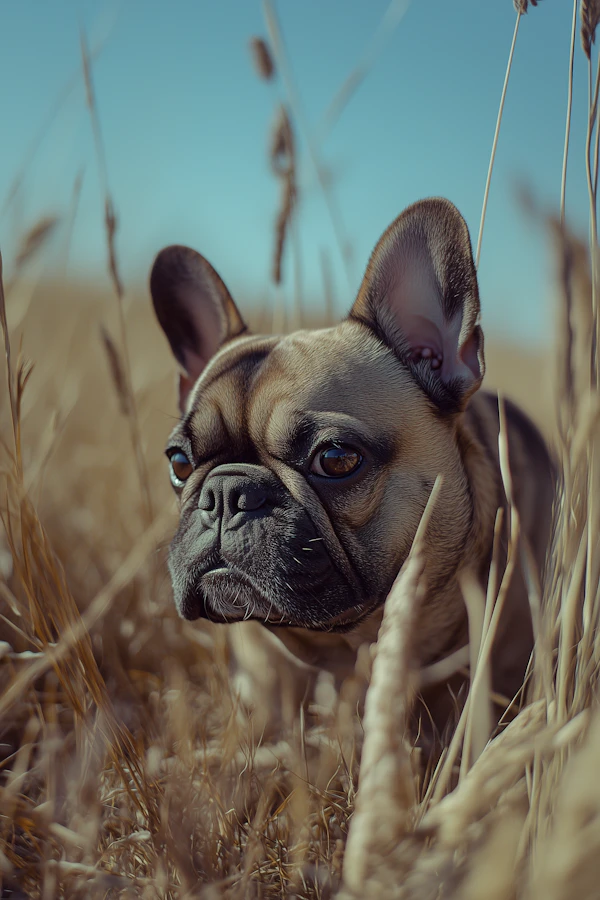 French Bulldog in Field