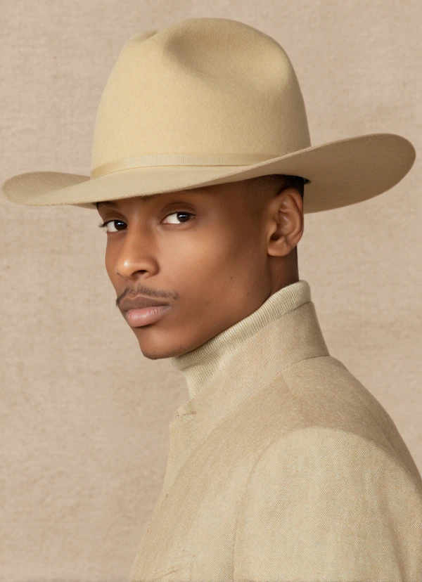 Beige Attire Portrait