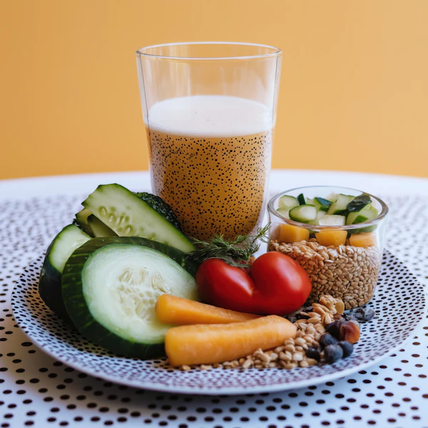 Healthy Meal Setup