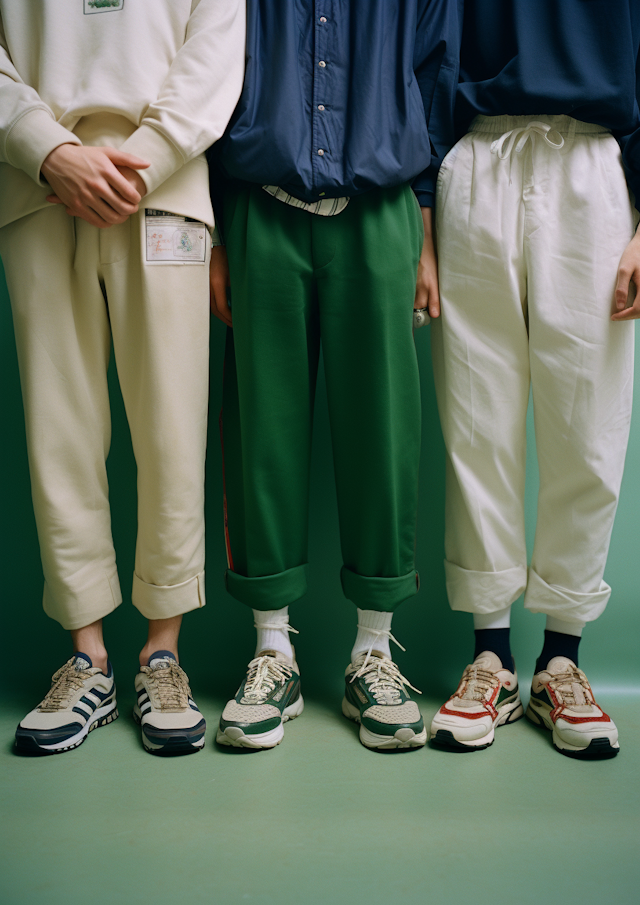 RetroUnity: A Showcase of Casual Fashion and Footwear Diversity