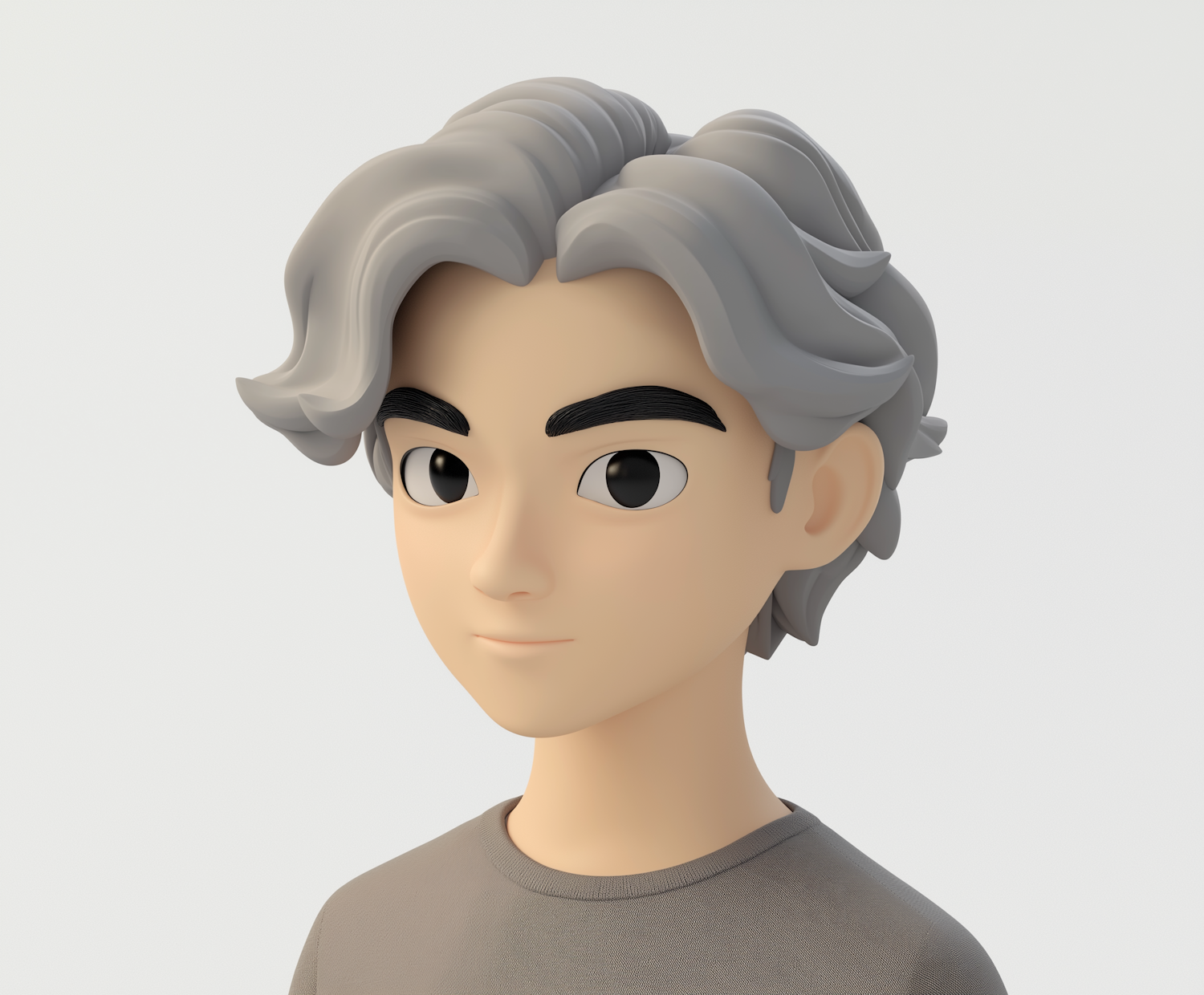 3D Animated Character Portrait