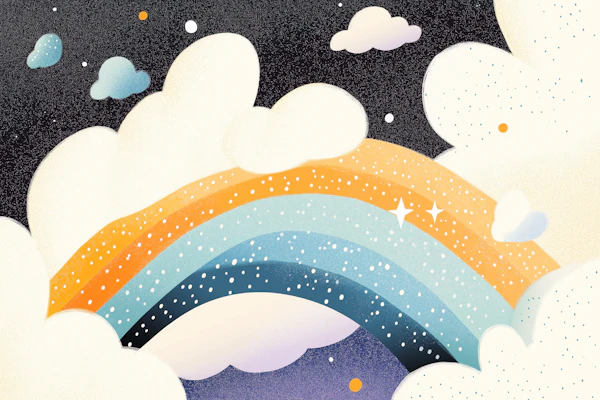 Dreamy Night Sky Art