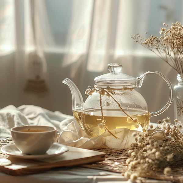 Cozy Tea Time Still Life