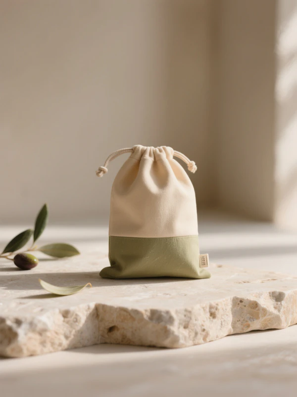 Drawstring Pouch Display