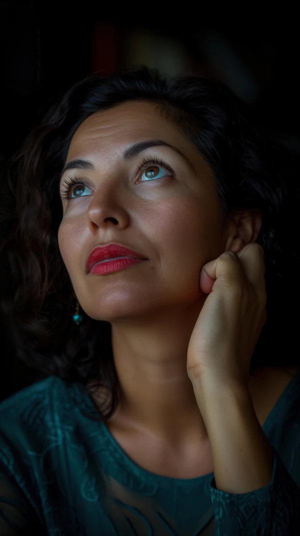 Contemplative Woman