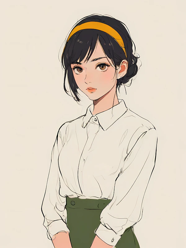 Portrait of a Young Woman