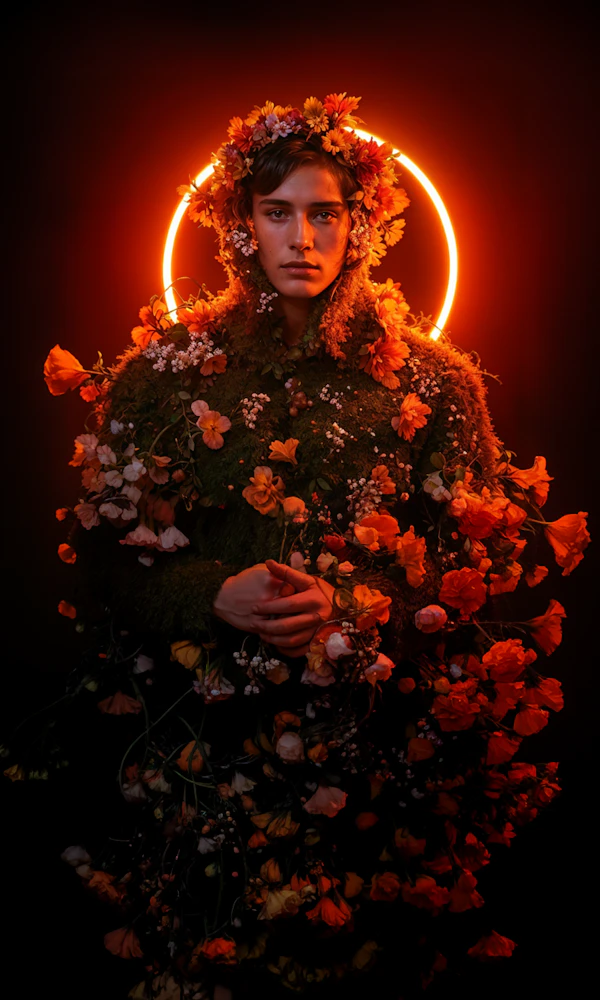 Floral Crown Portrait