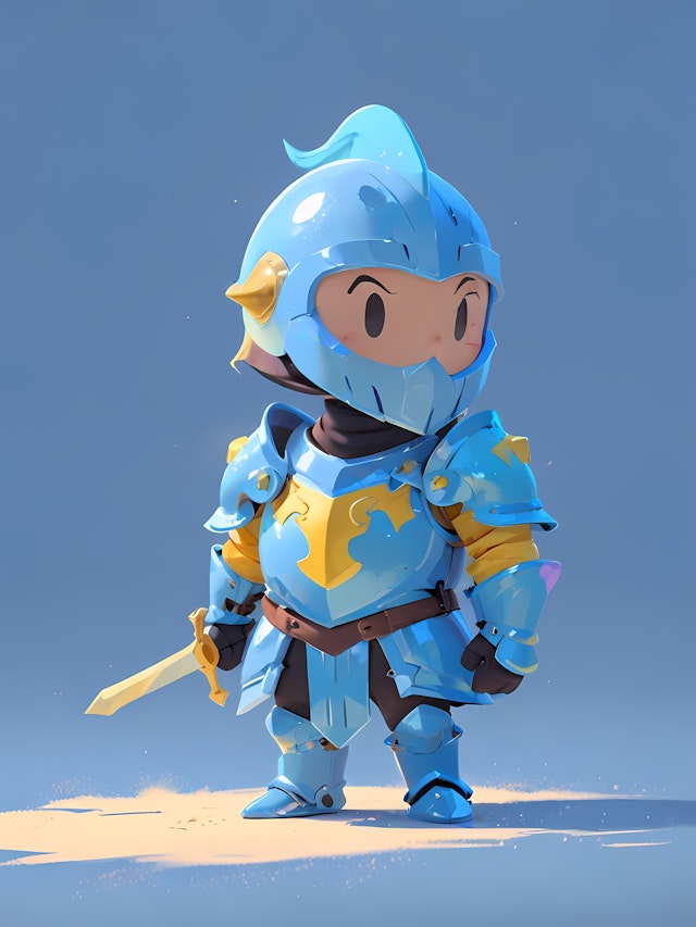 Cartoon Knight Design