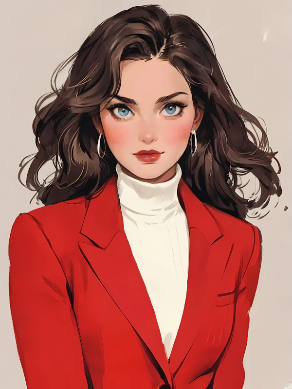Stylized Person Portrait