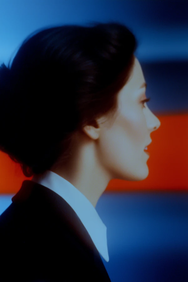 Elegant Profile Portrait