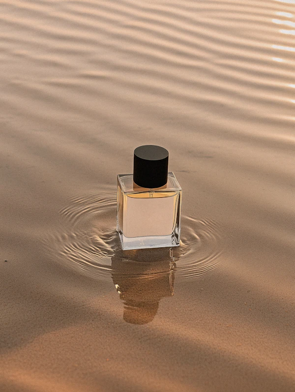 Amber Perfume Bottle