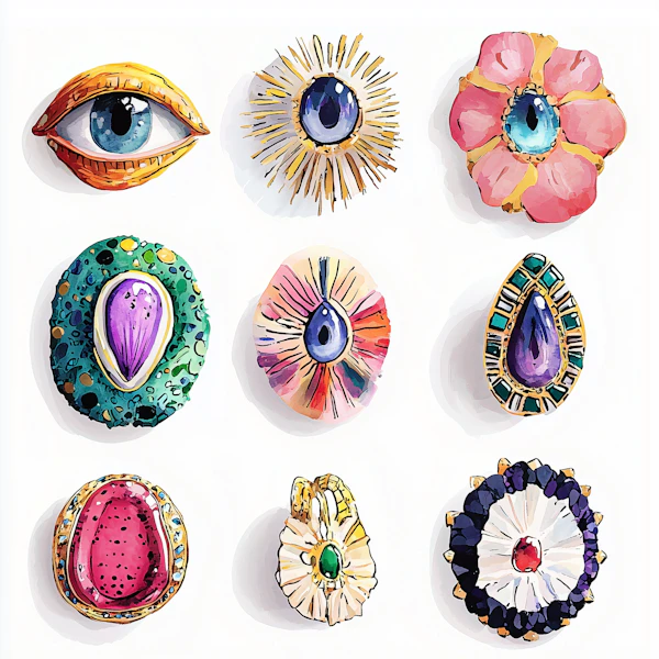 Artistic Brooch Designs
