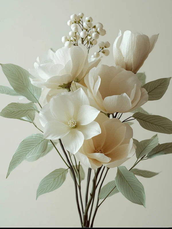 Elegant White Flowers