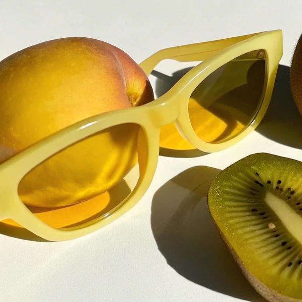 Yellow Sunglasses & Fruit