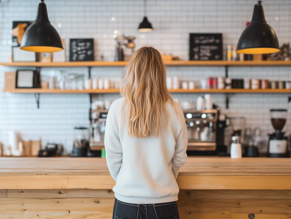 Coffee Shop Contemplation