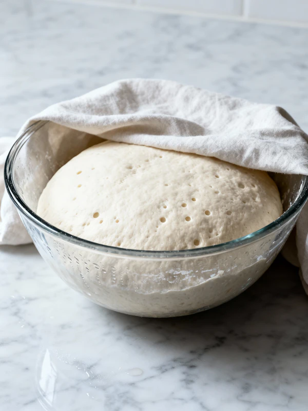 Proofed Bread Dough