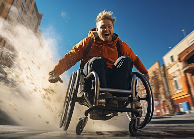 Wheelchair Racing Freedom