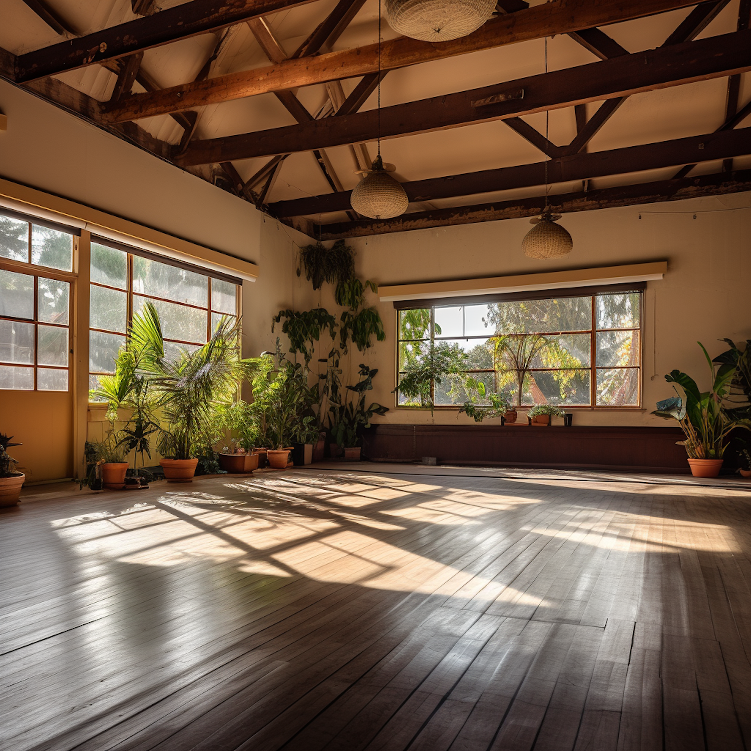 Sunlit Serenity Room with Rustic Charm