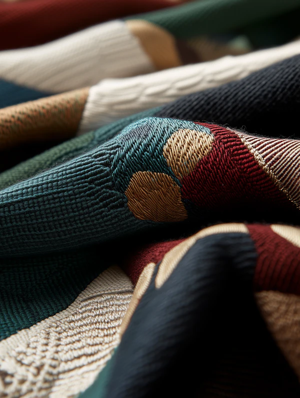 Intricate Woven Fabric