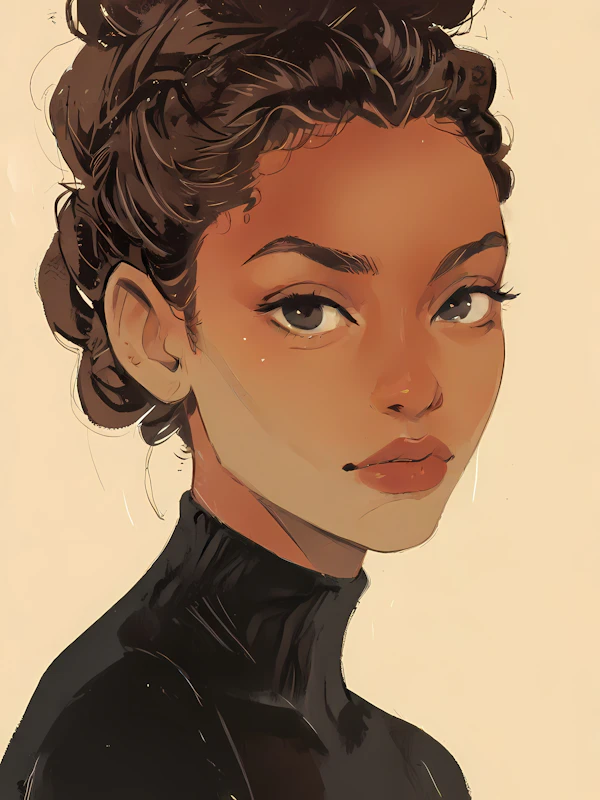 Artistic Portrait Illustration