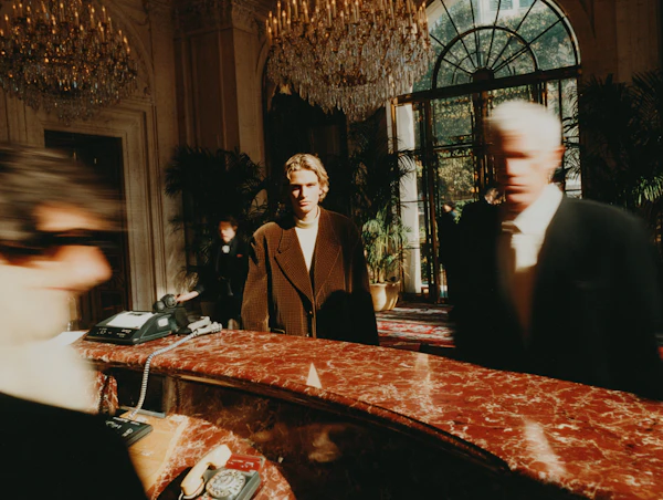 Elegant Hotel Lobby