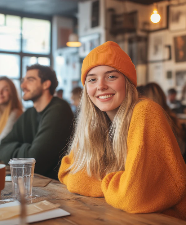Cozy Cafe Scene