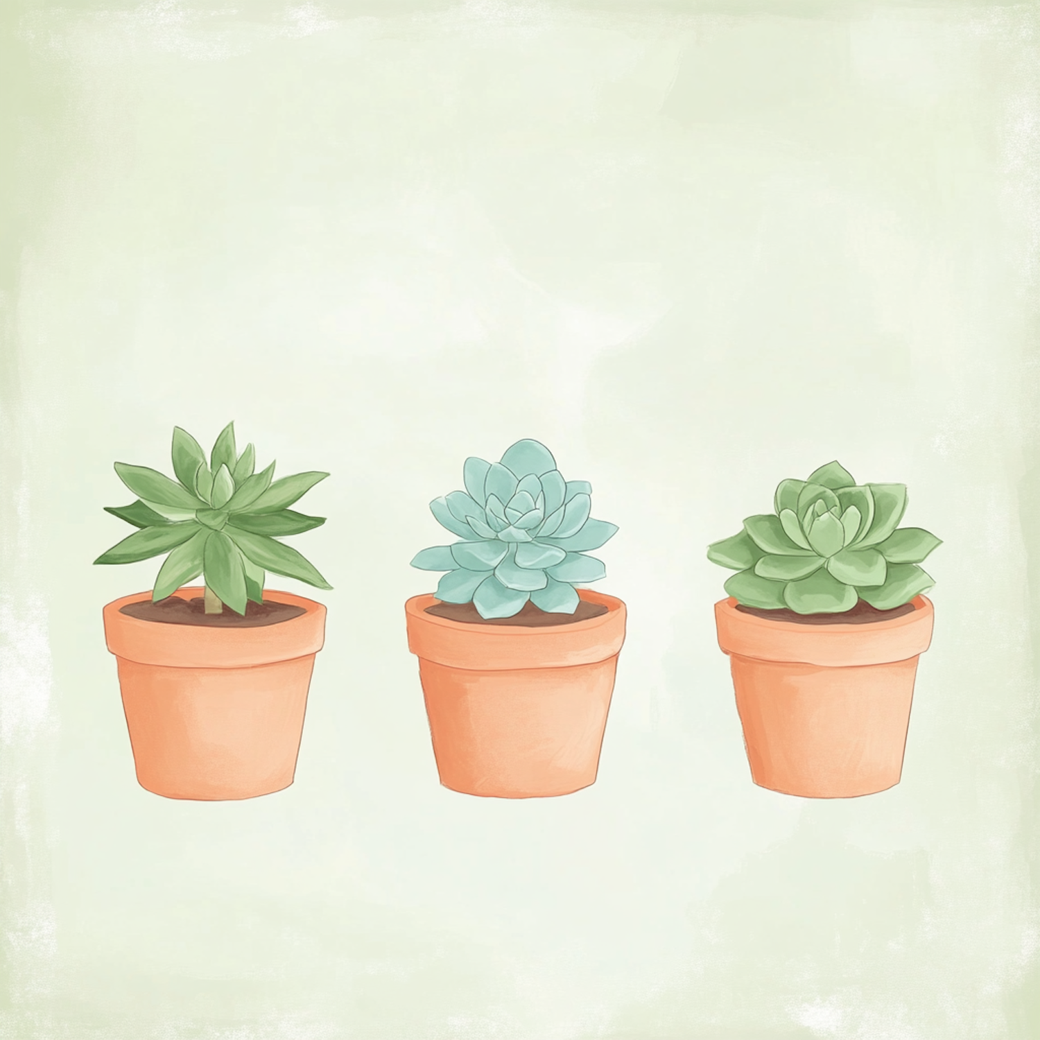 Succulent Trio