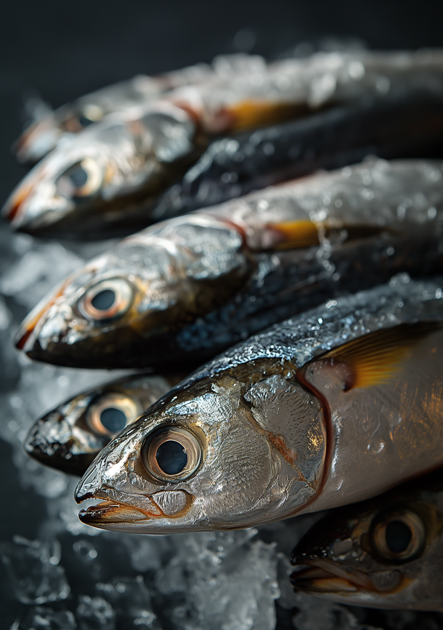 Fresh Fish on Ice Display