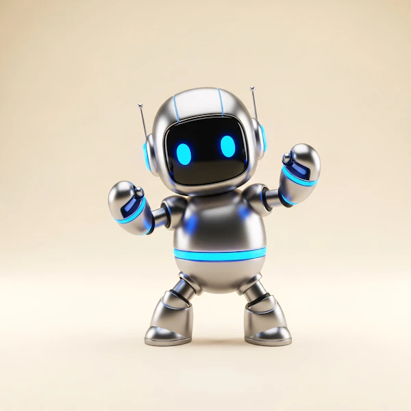 Friendly Robot Render