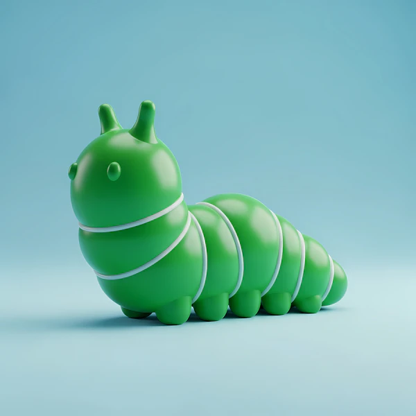Cartoon Caterpillar