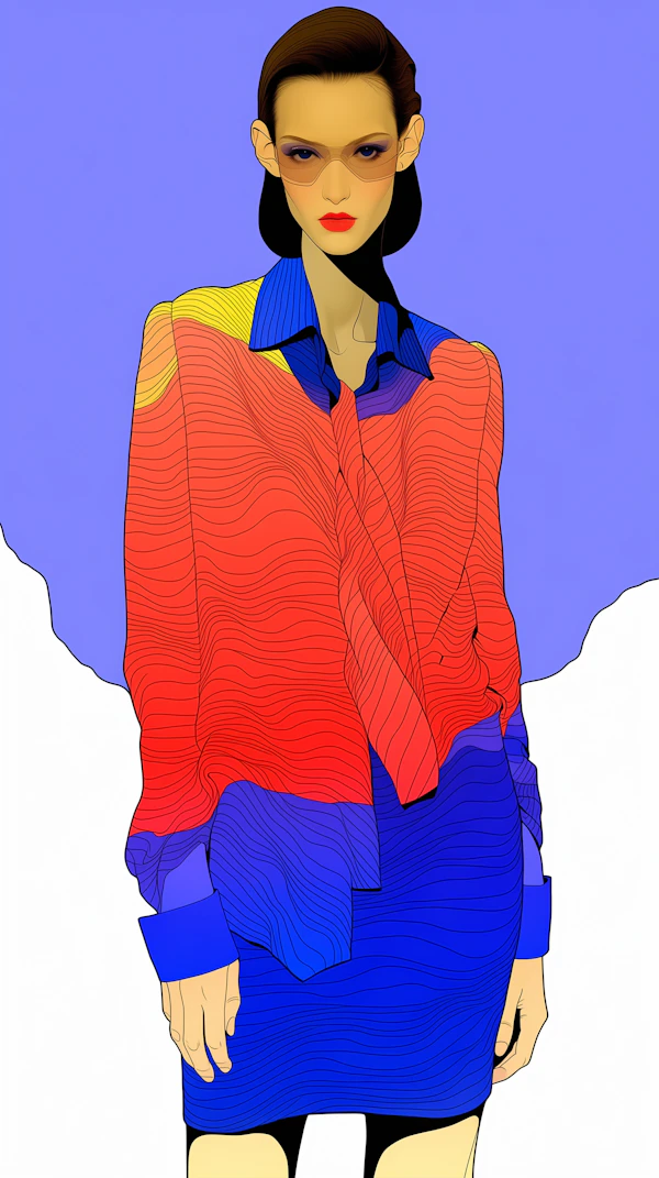 Stylized Fashion Portrait