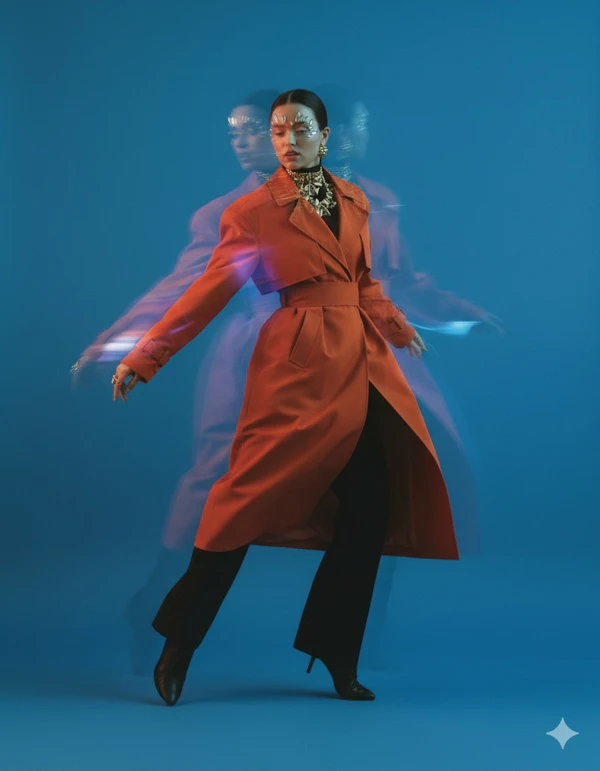 Dynamic Fashion Pose