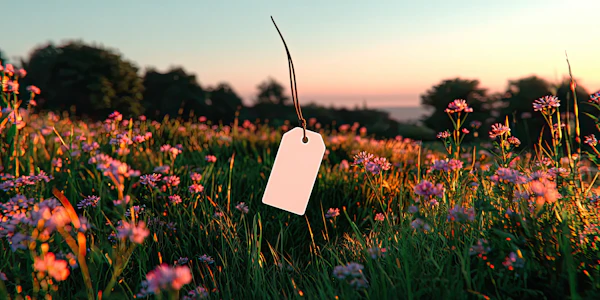 Serene Meadow Sunset
