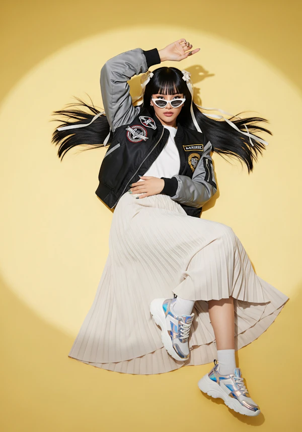 Trendy Fashion Pose