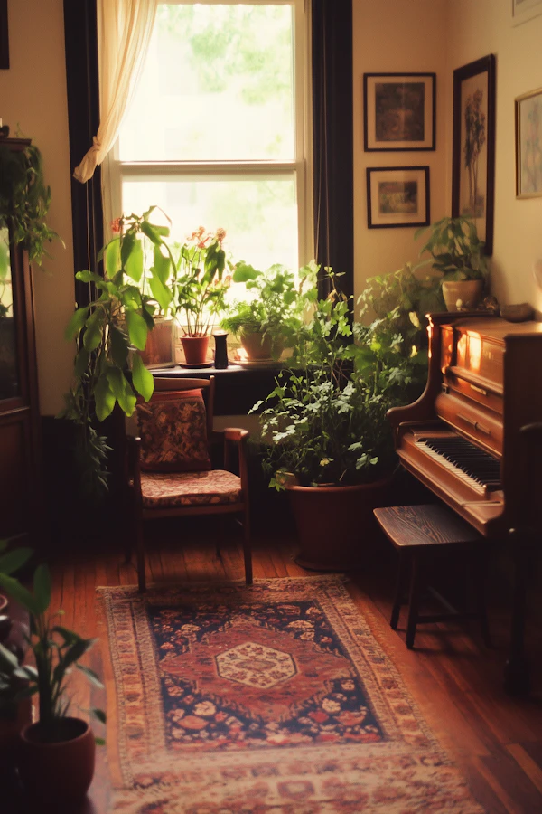 Cozy Vintage Room