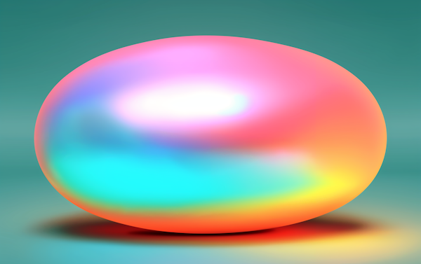 Vibrant Gradient Sphere