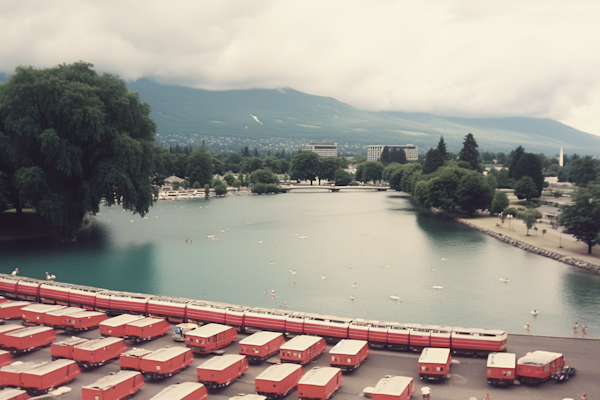 Tranquil Urban Waterfront