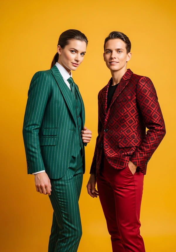 Fashion Duo Portrait