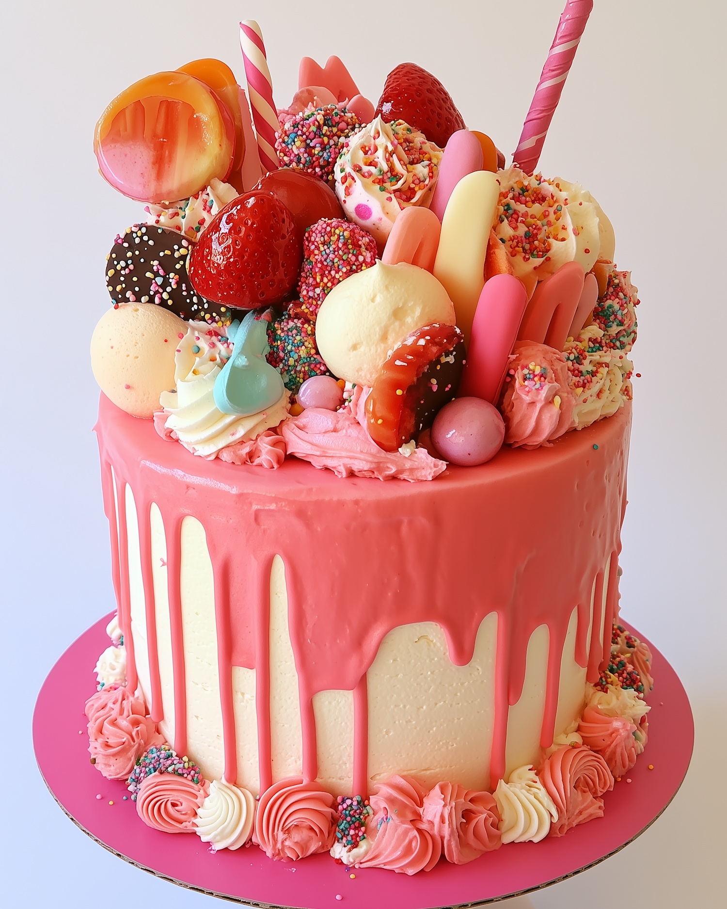 Vibrant Celebration Cake