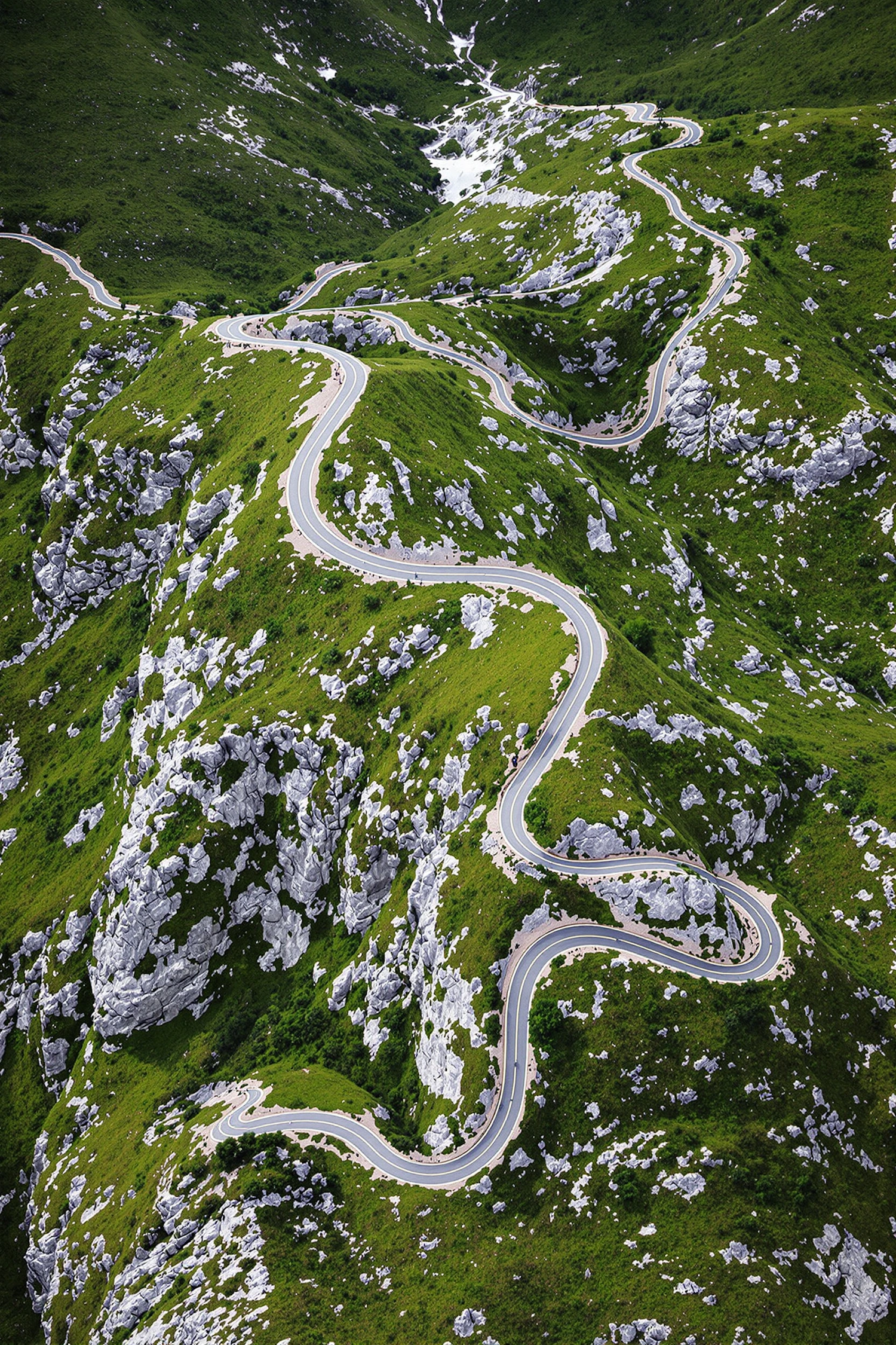 Winding Mountain Road