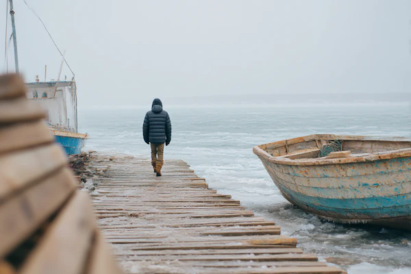 Misty Pier Walk