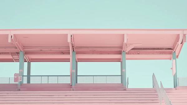 Pastel Outdoor Pavilion