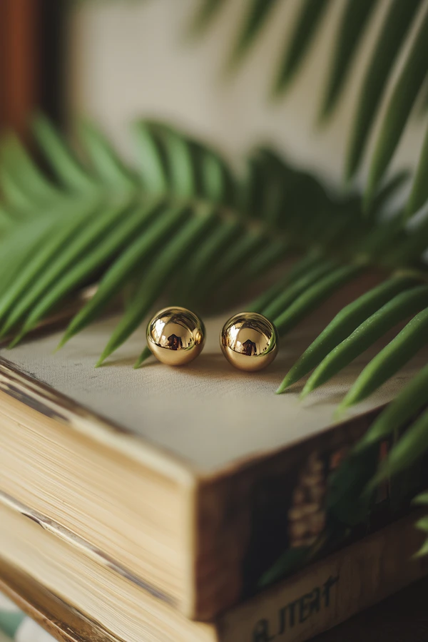 Golden Spheres on Book