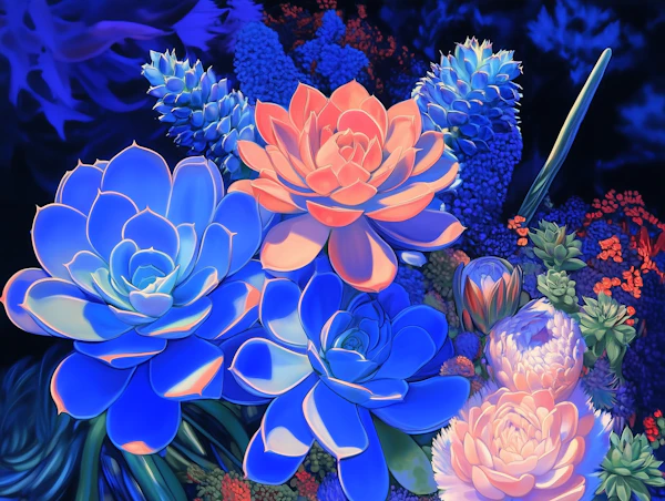 Vibrant Succulent Arrangement
