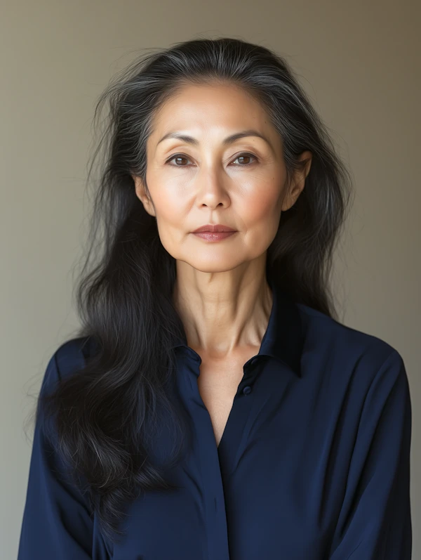 Serene Woman Portrait
