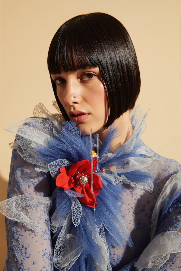 Elegant Portrait Close-Up
