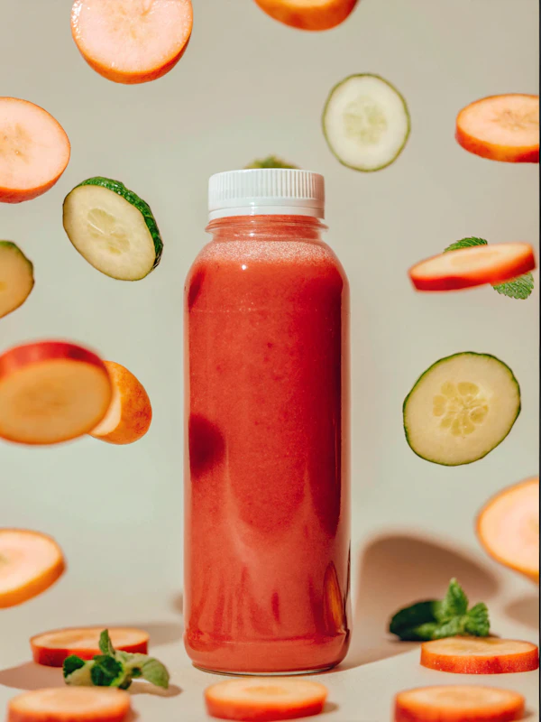 Red Smoothie Display